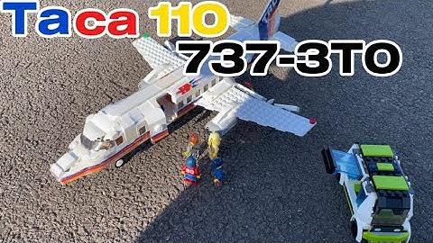 Real Life Plane Crashes Recreated in Lego :‘Taca 110’