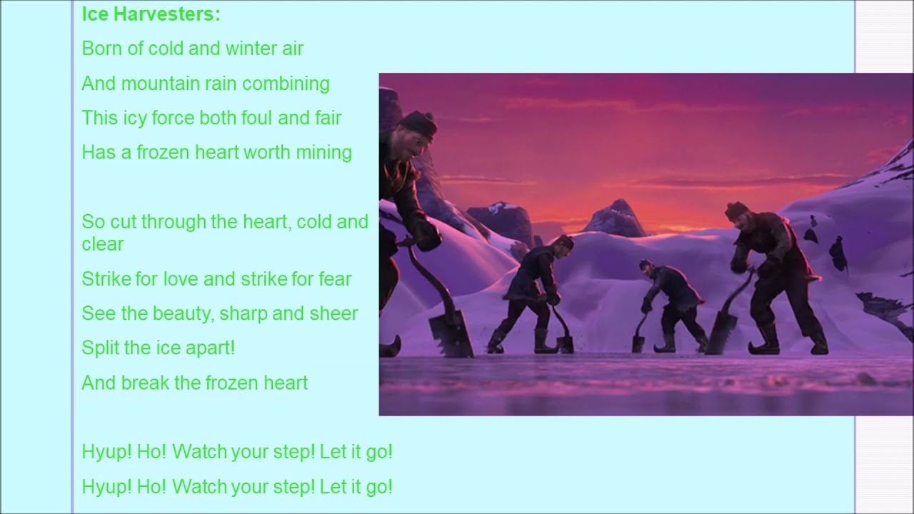Frozen Heart Frozen Lyrics