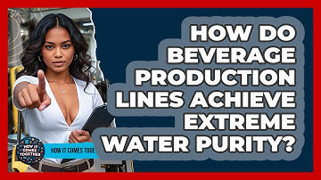 How Do Beverage Production Lines Achieve Extreme Water Purity? - How It Comes Together