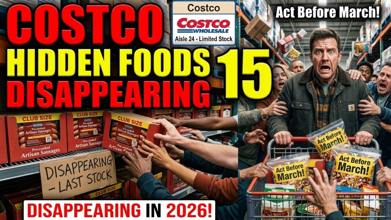 15 Hidden Costco Foods DISAPPEARING in 2026 (Act Before March!)