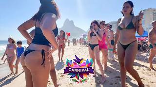 Summer Walk Leblon Beach Rio 2026 | Beach Vibes Brazil