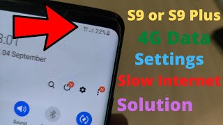 Samsung Galaxy s9 Plus Internet Settings Slow internet solution fix Hindi Urdu