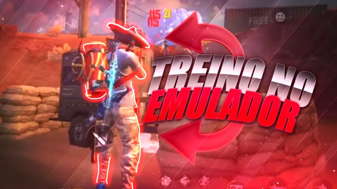 FREE FIRE - AO VIVO 🔥 TREINANDO NO EMULADOR 🔥 EMULADOR ...