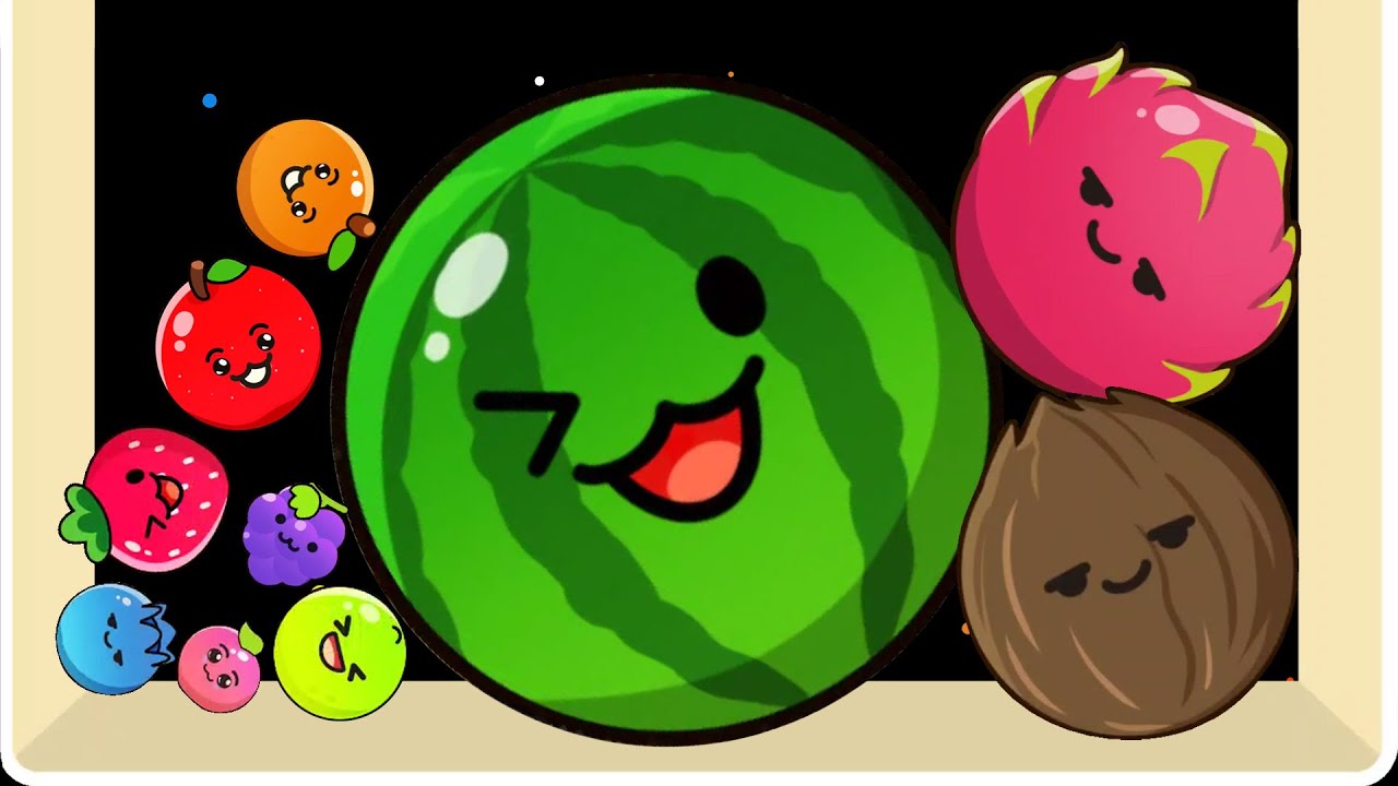 DROP THE FRUIT: Drop Merge Games - Fruit Merge Master (Max Level) Watermelon Game - Merge Party