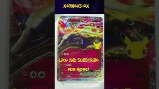 Xerneas-EX from Celebrations: Classic Collection. #xerneas-ex #pokemon #pokemontcg