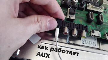 КАК РАБОТАЕТ AUX В ТЕЛЕВИЗОРЕ