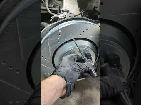 Directional Rotors Install.  How to tell which side.  Drilled Slotted Lexus LS460 AWD