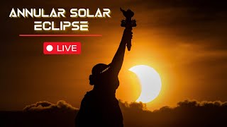 LIVE: Watch The Ring of Fire: Annular Solar Eclipse 2023