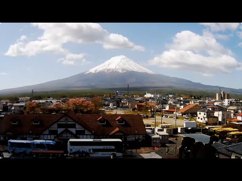 富士山ライブカメラ/河口湖駅前   Live camera of Mt,Fuji