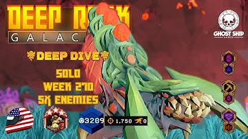 Deep Rock Galactic - Solo Engineer Deep Dive 5x Enemies Mod [Week 270] (Insane Killing) Dense Biozon
