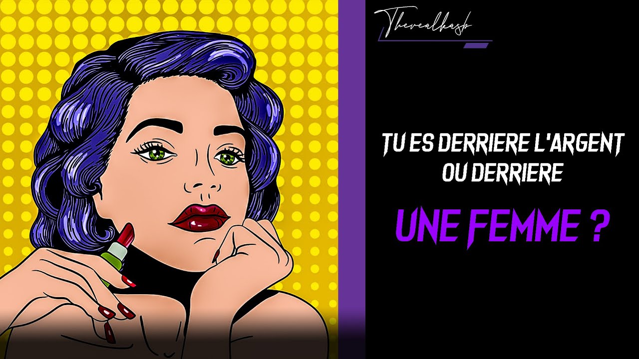 ON PEUT PERDRE BEAUCOUP D'ARGENT EN COURANT DERRIÈRE UNE FEMME,