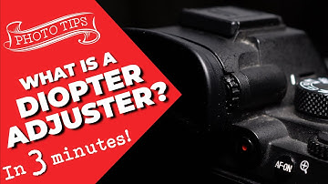 What is a Diopter Adjuster? - Photography