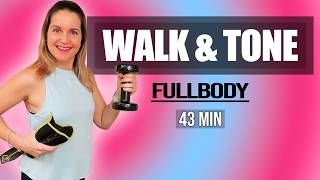 Walk & Tone 🔥 Cardio + Fuerza Total en Casa | Siéntete Joven