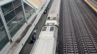 NJ Transit North Jersey Coast Semi Express Train #3363 Bay Head passing Newark Airport w/Multilevels