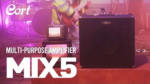 Multi-Purpose Amplifier MIX5 | MIX Series | Cort Amplifiers