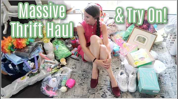 Massive Thrift Haul & Try On! Wearable Spring / Summer Outfits, Home Decor, & Thrifted Finds! - DayDayNews