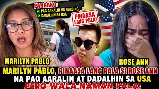 MARILYN TV, MAG FOCUS KA KAY ROSE ANN NA IYONG PINANGAKUAN! HUWAG KAY VHEANZY AT SA BATALERO FAMILY!