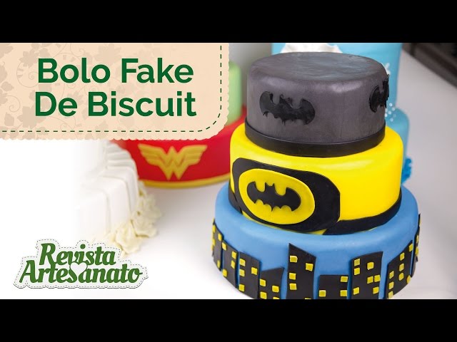 Bolo Falso De Biscuit Maquiagem