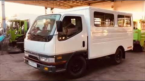 Fuso Canter With Fb Type Body Of G-Tecnica