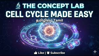 Cell Cycle Explained Simply 🔬 | The Concept Lab – Where Concepts Become Clear | Tamil |