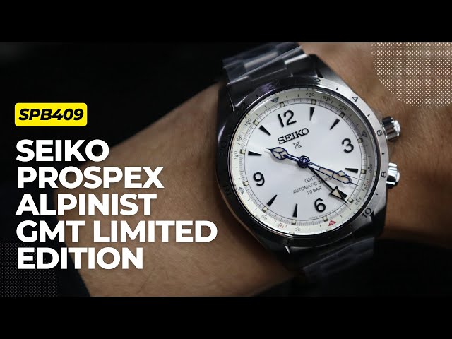 Seiko Prospex Alpinist Mechanical GMT SPB409J1 Review: Is It the