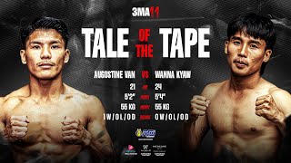 3MA-11 MATCH HIGHLIGHTS 🥊💥​Augustine Van 🆚 Wanna Kyaw​