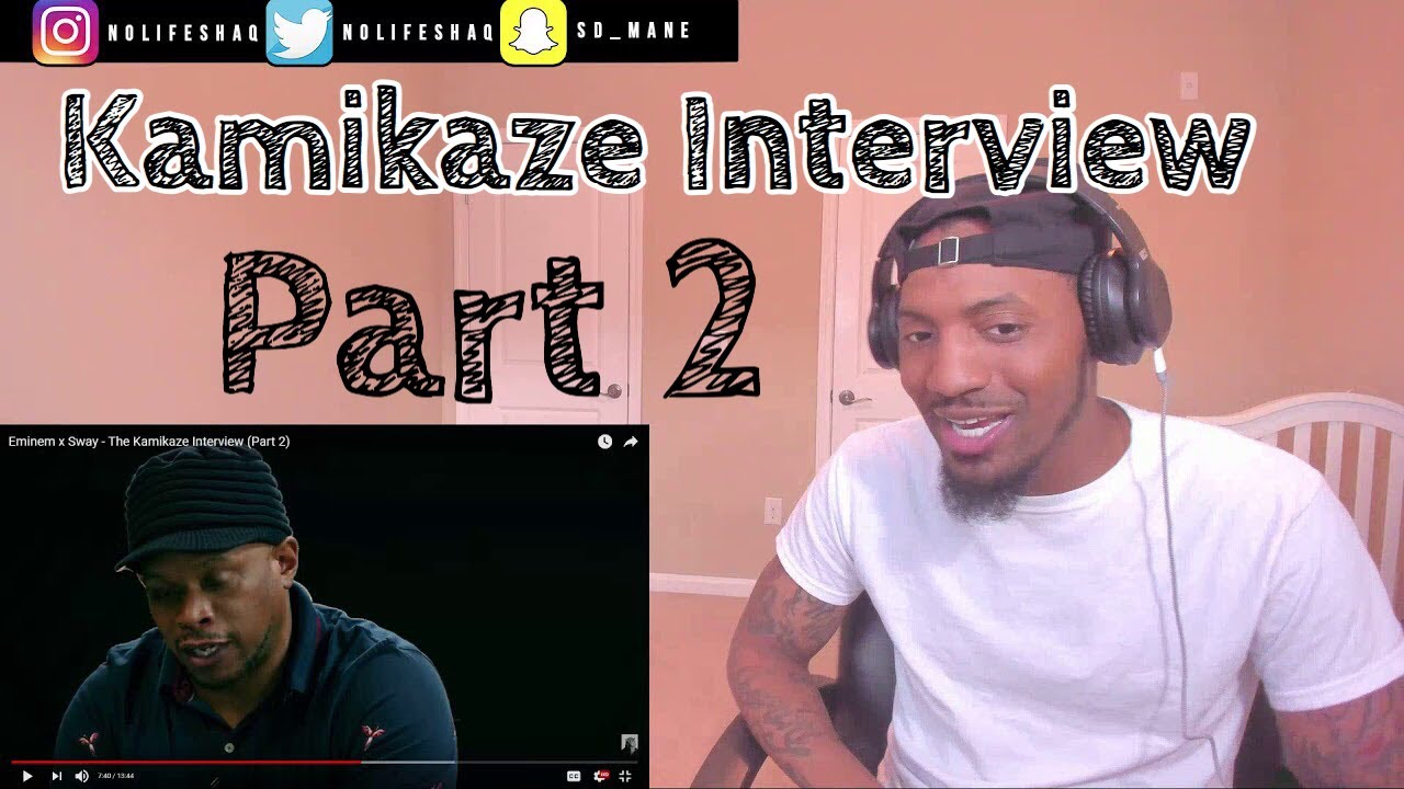 Eminem said Rap Devil was good for MGK lol!  | The Kamikaze Interview (Part 2) REACTION