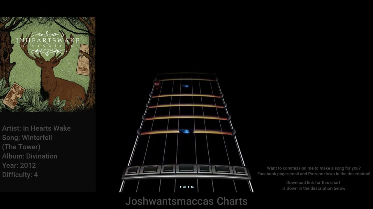 In Hearts Wake - Winterfell (The Tower) Drum Chart (Phase Shift Custom)