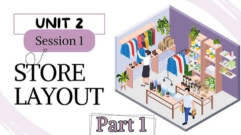 Retail Class 10| Unit 2 Retail Store Operations| Session 1 Store Layout| Part 1