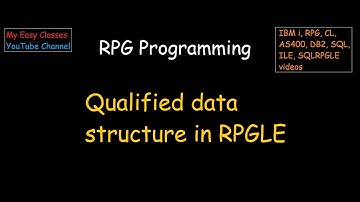 qualified data structure in rpgle
