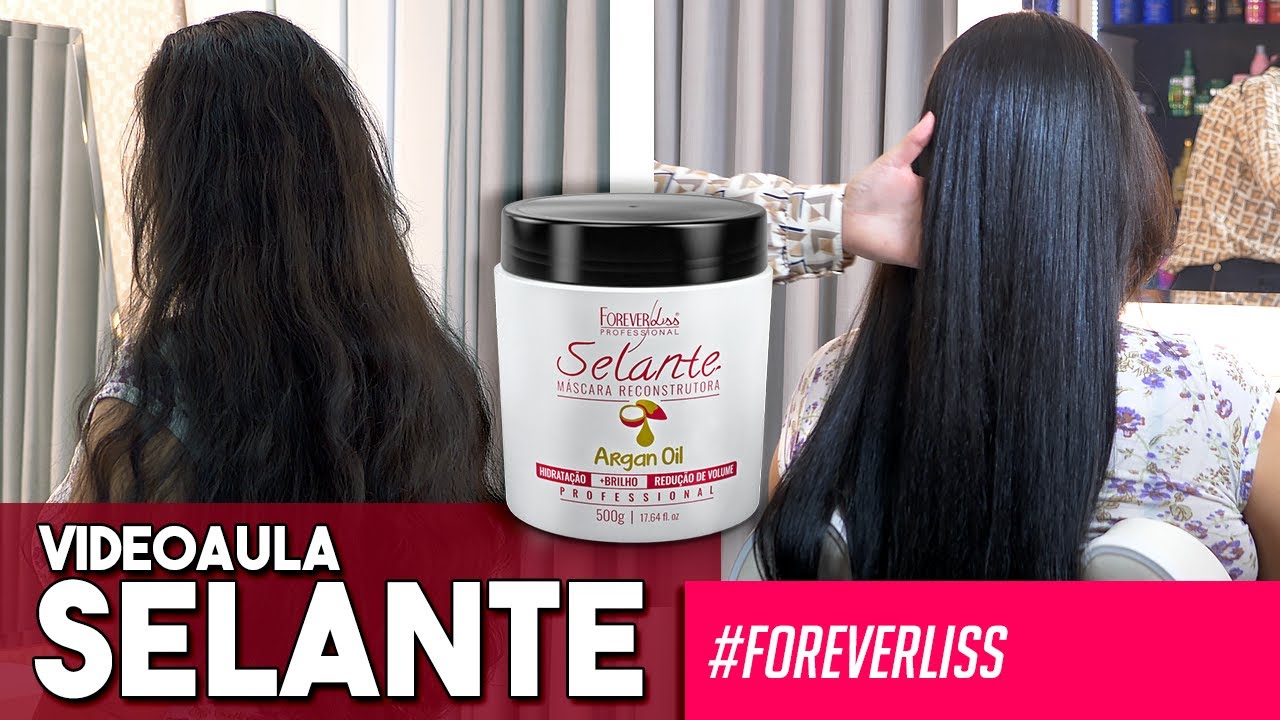 Passo a Passo Selante Térmico Argan Oil Forever Liss