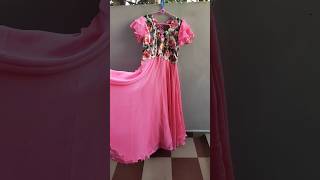 outfit from scratch umbrella dress cut work design making stitching