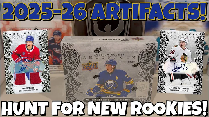 💥HUGE DUAL PATCH CARDS!💥 - 2025-26 Upper Deck Artifacts Hockey Hobby Box Opening