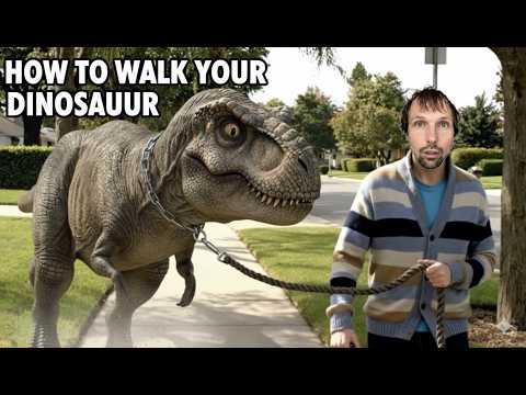 How to walk your dinosaur ￼
