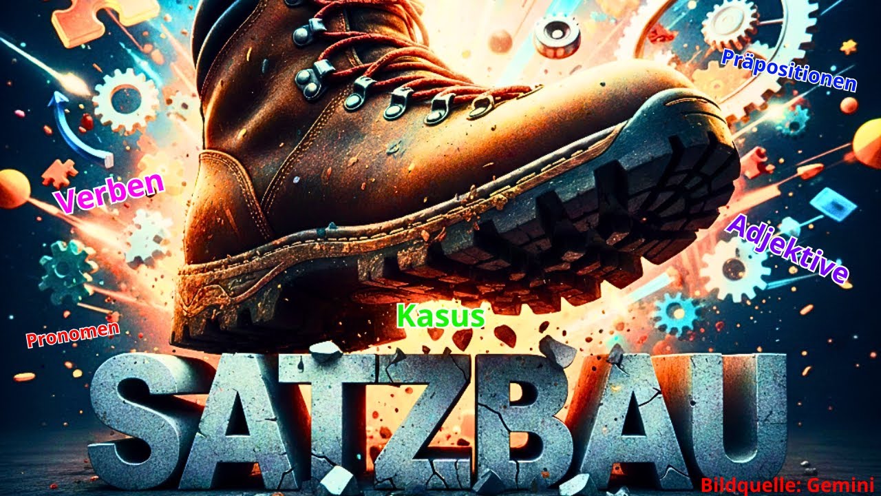 Satz-Puzzle für Profis: Sätze selbst bauen statt Wörter raten. Endgegner Grammatik! DEUTSCH LERNEN !