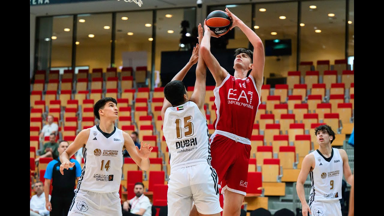 Adidas NextGen EuroLeague Finals 2025 EA7 Olimpia Milano U18 - Dubai