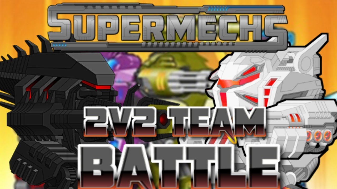 SuperMechs: 2v2 online battles