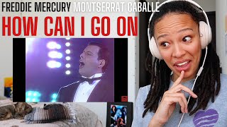 Freddie Mercury & Montserrat Caballé - How Can I Go On (Live at La Nit, 1988 Remastered) [REACTION]