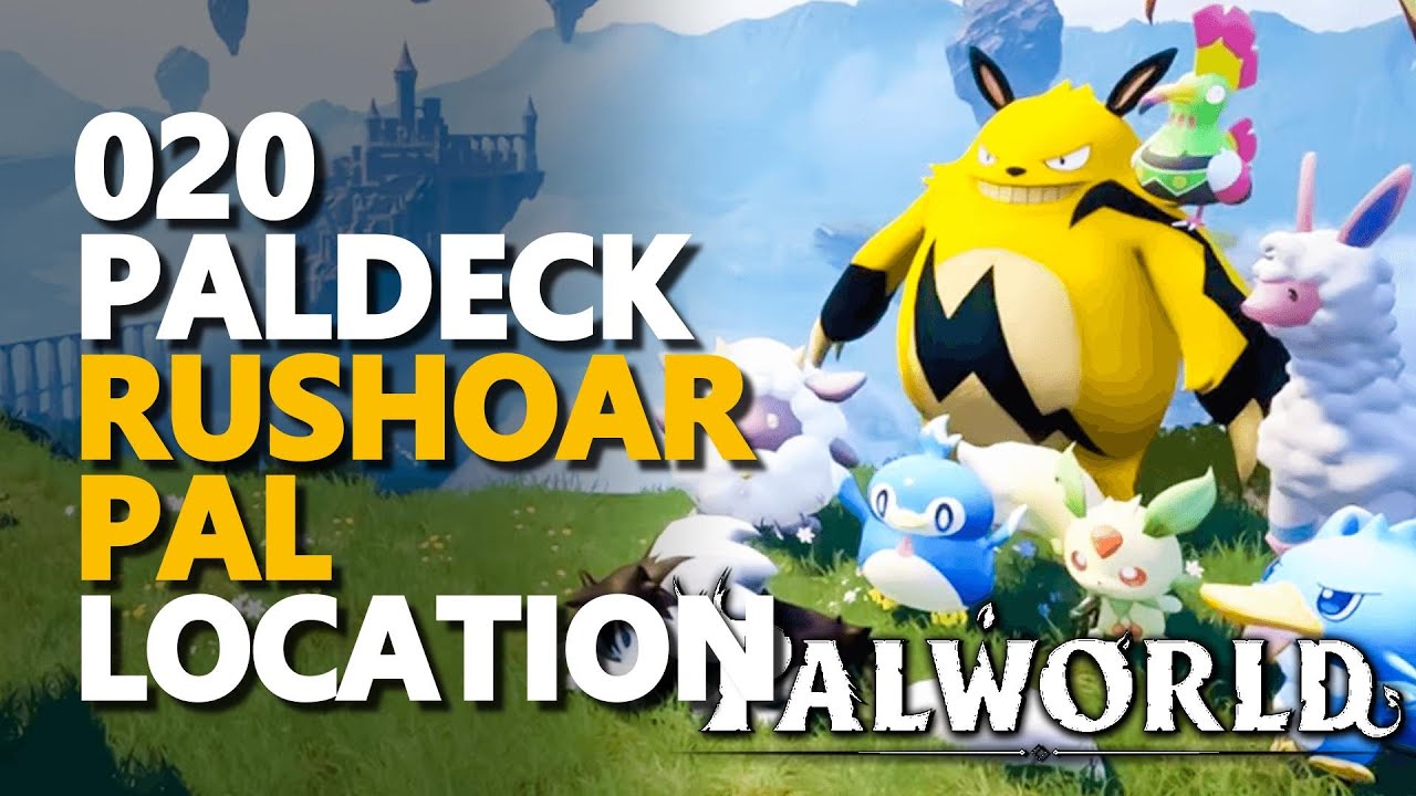 Paldeck Pal 020 Rushoar Location Palworld