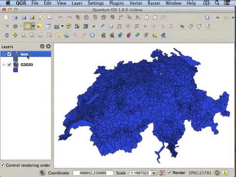 Tutoriel QGIS FR Tuto12 - Copier Coller des Géométries d'une Couche à L'autre