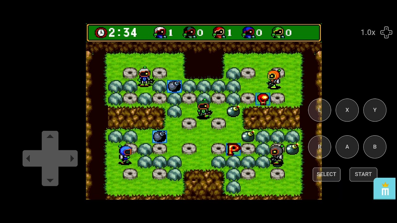 Bomberman 4 mapa novo não caia 