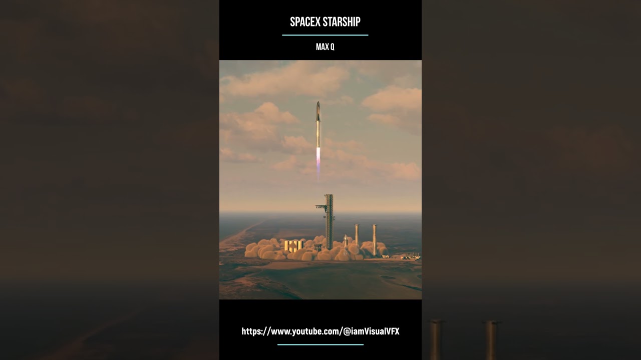 SpaceX Starship SuperHeavy | MAX Q