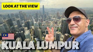 Have you seen a view of Kuala Lumpur from up here before?