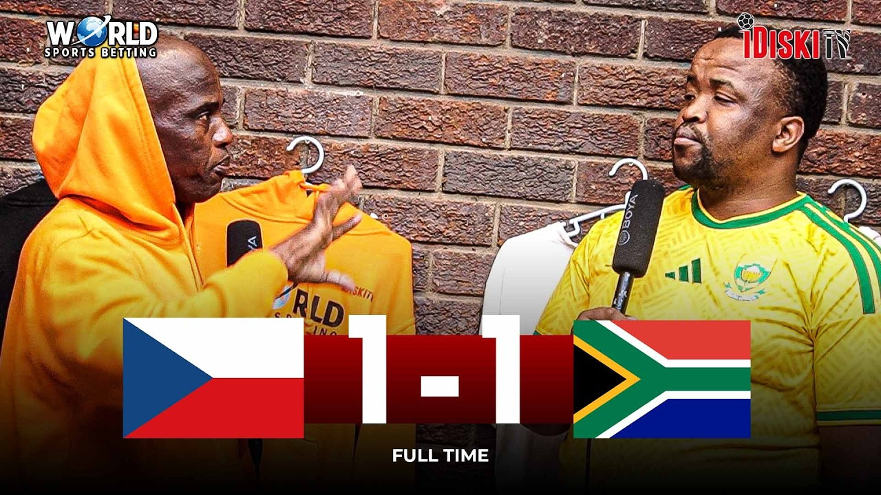 Thapelo Maseko Did Very Well For Us | Bafana Bafana 1-1 Czechia | Junior Khanye