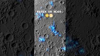 India Found Water on the Moon 😳 #space #universe #moon #nasa #isro #astronomy
