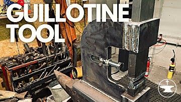 C FRAME GUILLOTINE  I  Guillotine Tool  I  Tools of the shop