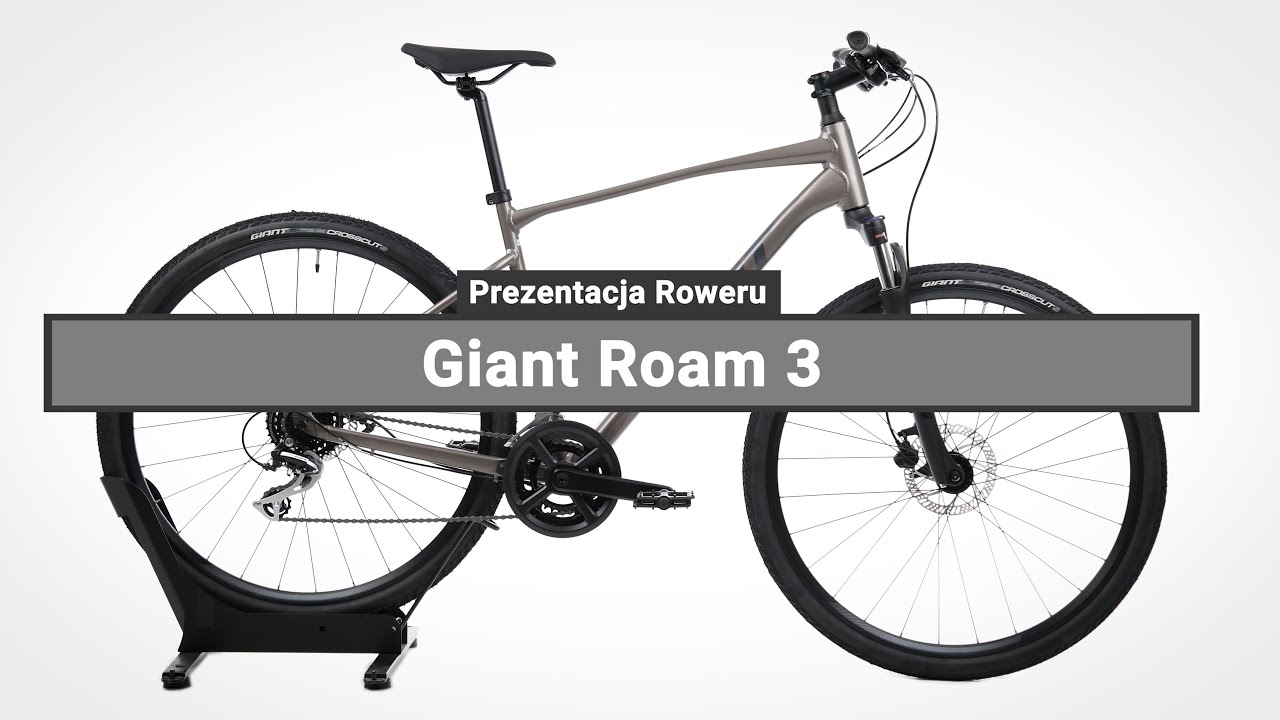 Rower Crossowy Giant Roam 3 Disc Prezentacja roweru YouTube