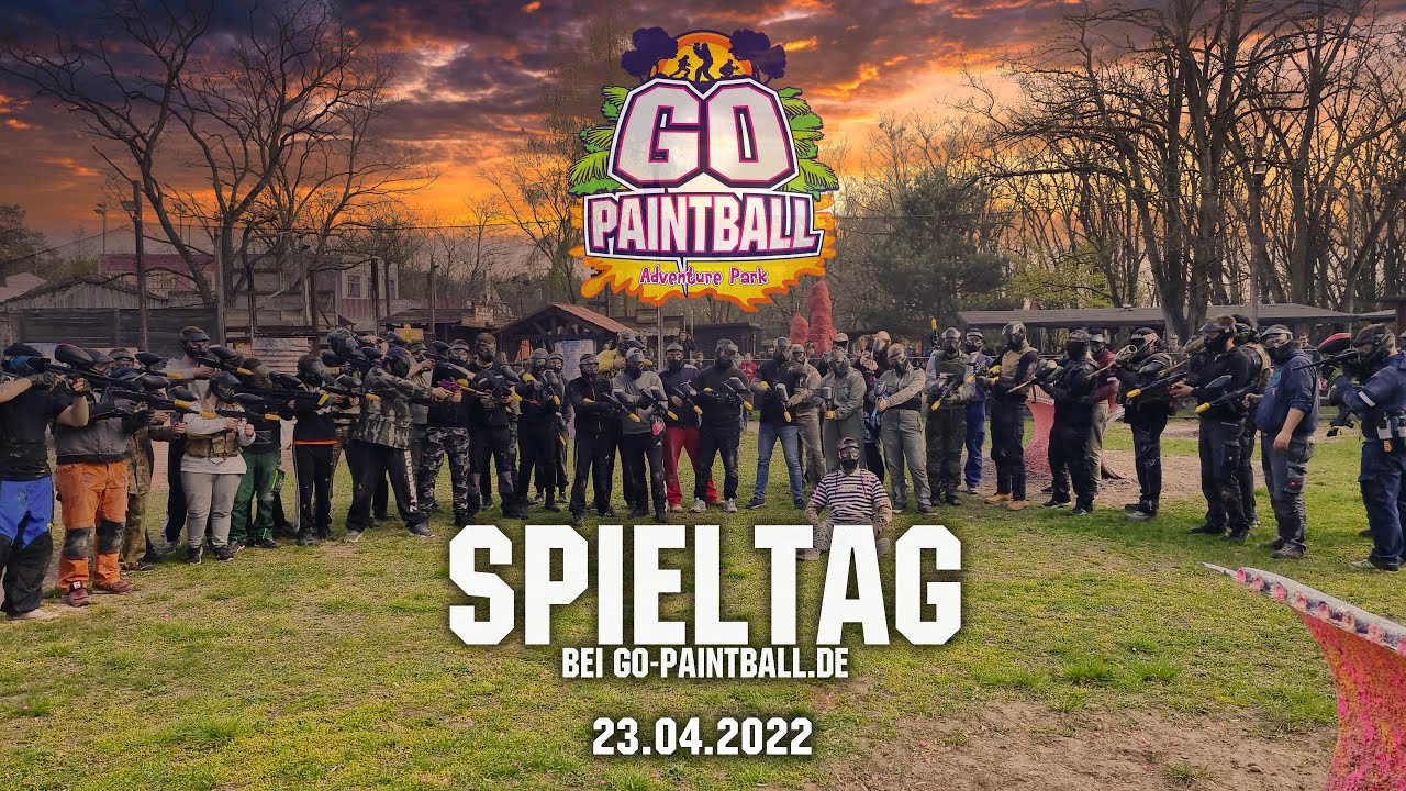 Paintball Action: Paintball Samstag 23.04.2022 | GO PAINTBALL ADVENTURE PARK