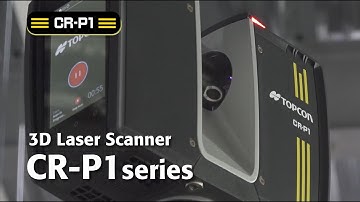 Topcon | CR-P1 3D Laser Scanner | Scanning Speed 16 Times Faster! Up To 2 Millions Per Second