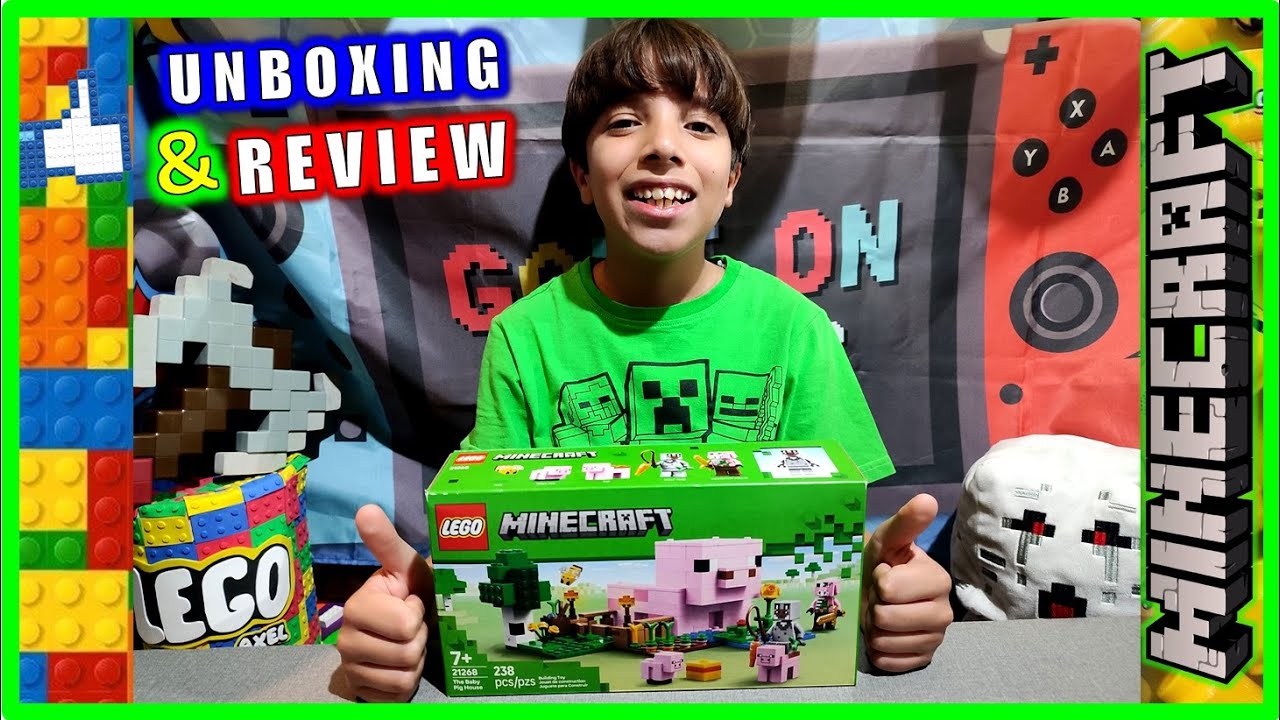 LEGO MINECRAFT La Casa Cerdo bebé